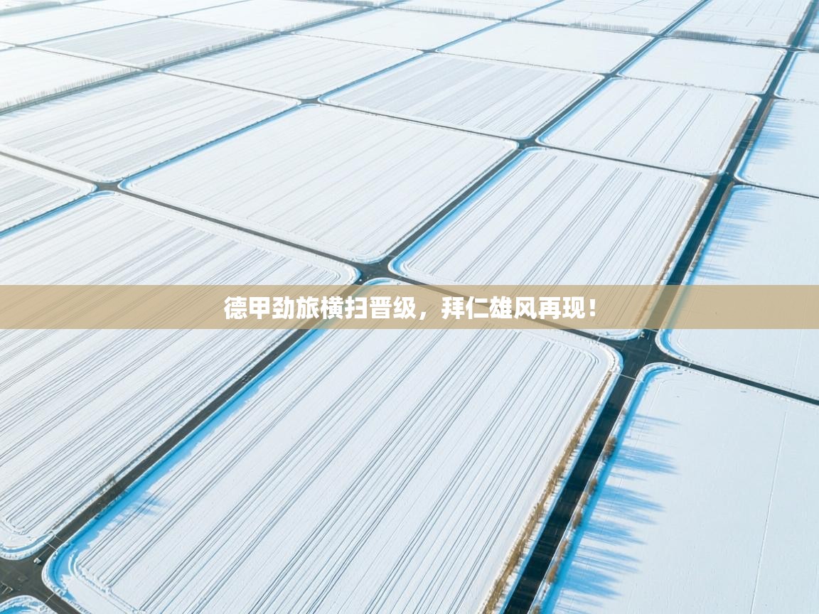 海星体育下载-德甲劲旅横扫晋级，拜仁雄风再现！  第1张